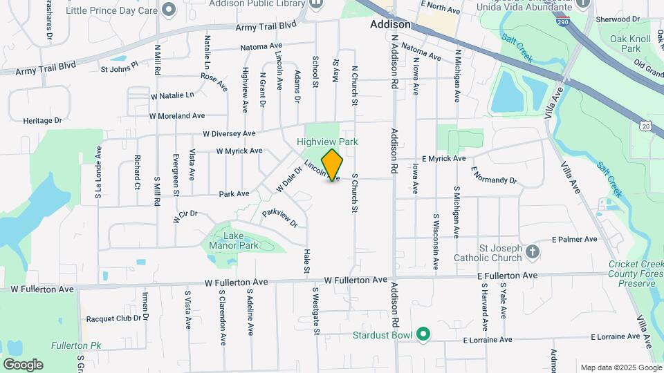 150 S Lincoln Ave Mapa y Detalles de la Ubicación