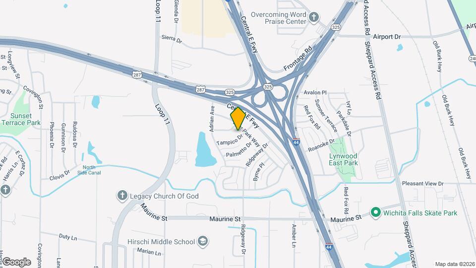 2704 Tampico Dr Map and Location Details