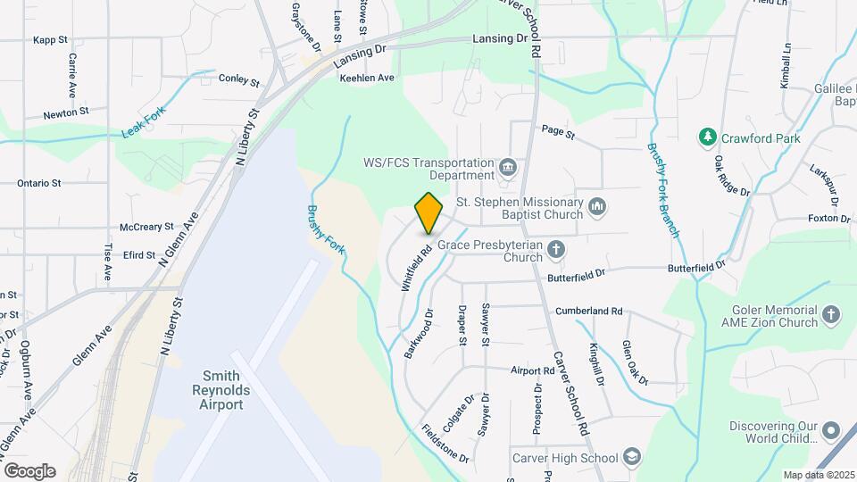 3920 Whitfield Rd Map and Location Details