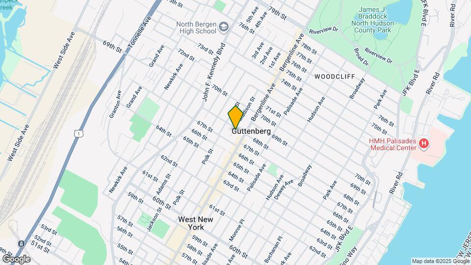 6720 Madison St Map and Location Details