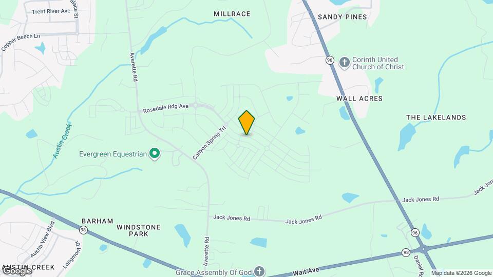 1950 Rosedale Rdg Ave Mapa y Detalles de la Ubicación