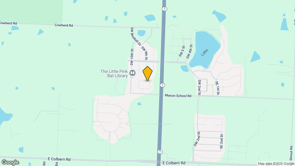 816 SW Peach Tree Ln Map and Location Details