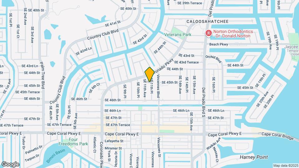 4520 SE 11th Pl Map and Location Details
