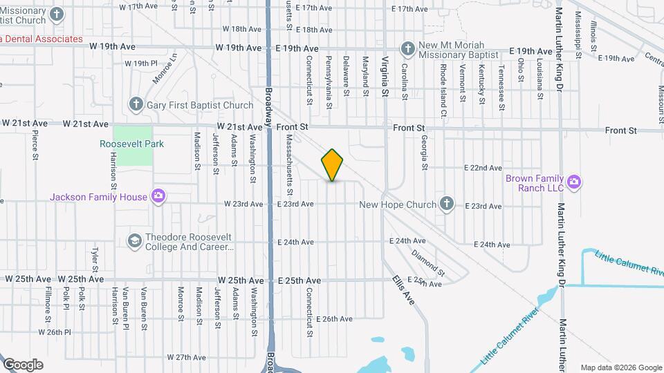 2259 Pennsylvania St Map and Location Details