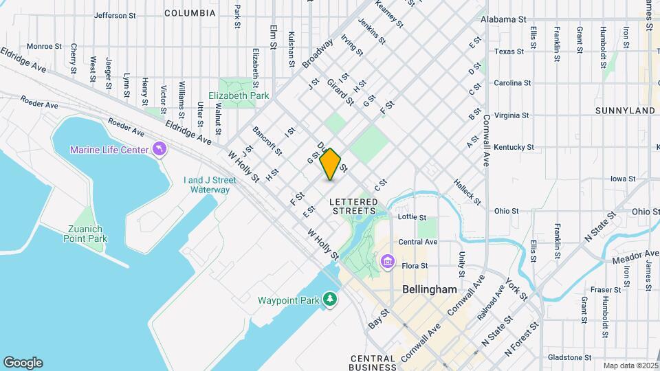 1513 E Street Map and Location Details