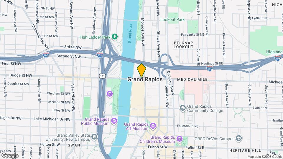 243 Michigan St NW Map and Location Details