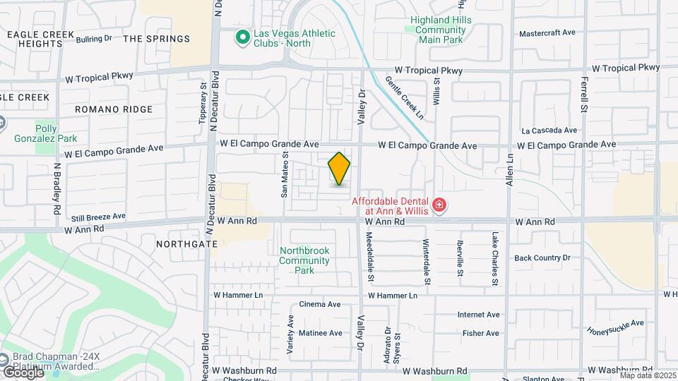 4336 Hera Temple Ave Map and Location Details