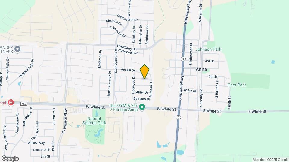 729 Mahogany Dr Map and Location Details
