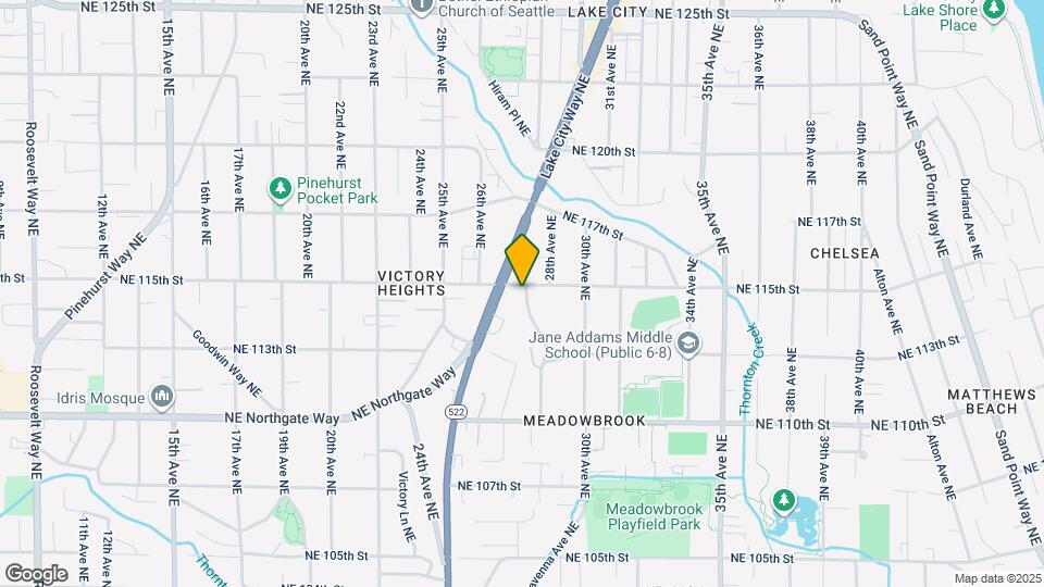 2715 NE 115th St Map and Location Details