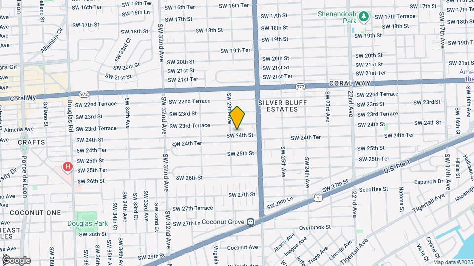 2827 SW 24th St Map and Location Details