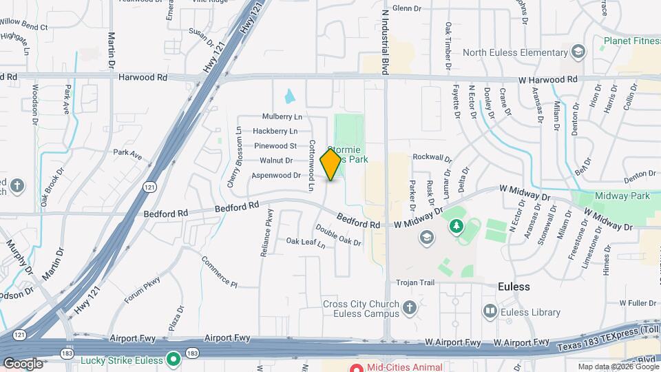 2304 Chinaberry Dr Map and Location Details