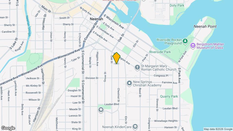 525 Chestnut St Map and Location Details