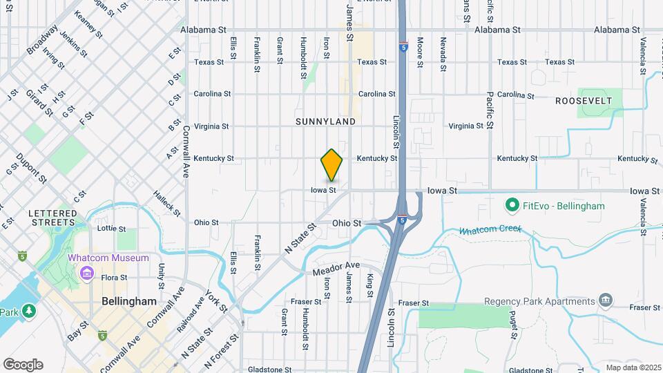 2000 Iron St Map and Location Details