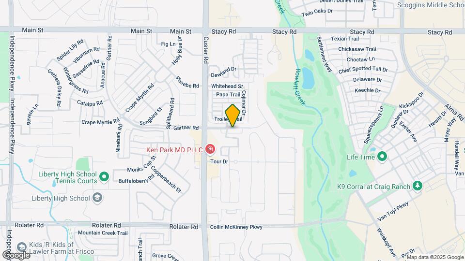 8721 Paradise Dr Map and Location Details