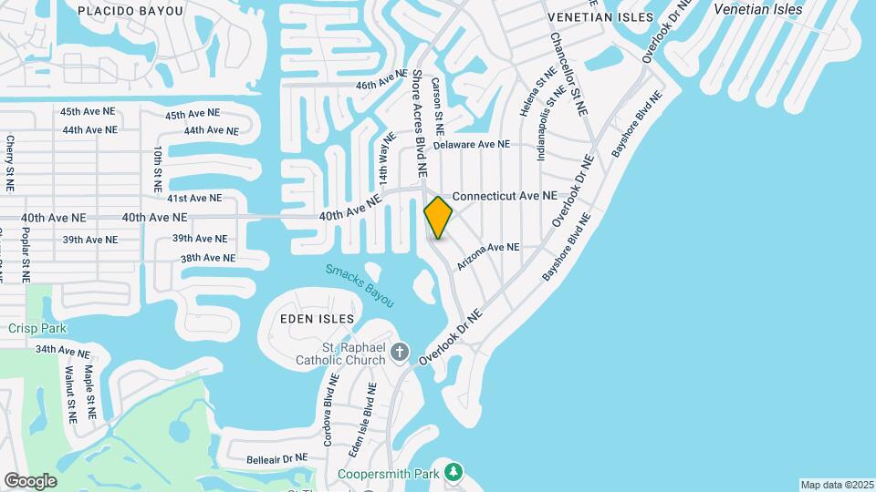 3859 Shore Acres Blvd NE Mapa y Detalles de la Ubicación