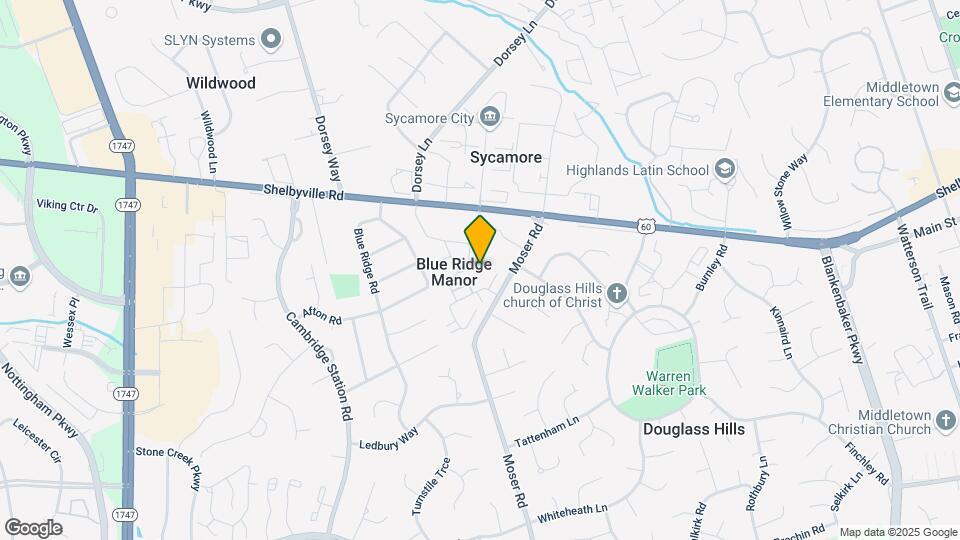 301 S Dorsey Ln Map and Location Details