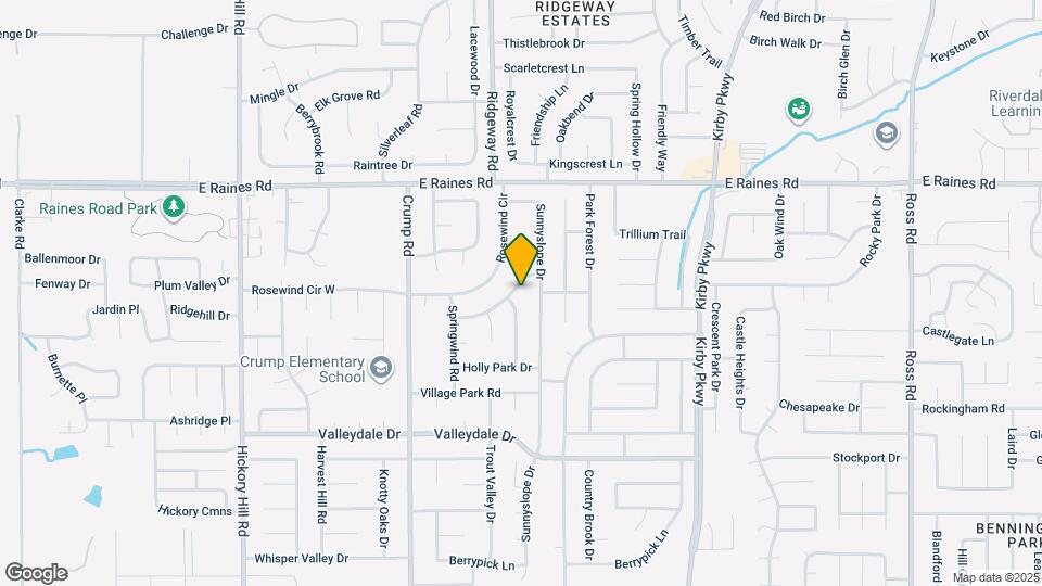 6233 Cranbury Park Dr Map and Location Details