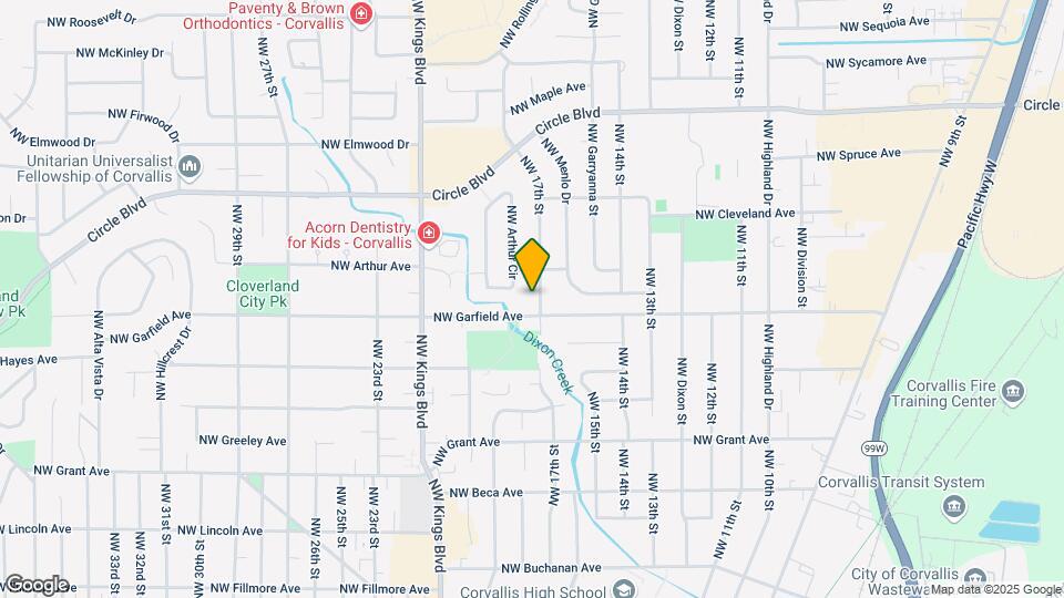 1620 NW 17th St Map and Location Details