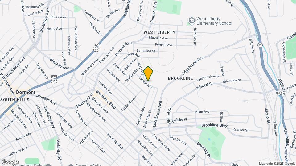 803 Eathan Ave Map and Location Details