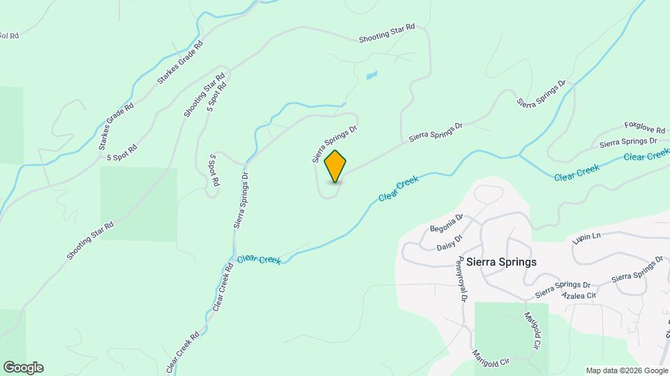4425 Sierra Springs Dr Map and Location Details