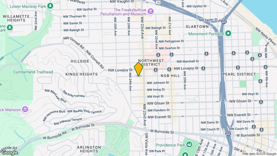2334 NW Kearney St Mapa y Detalles de la Ubicación