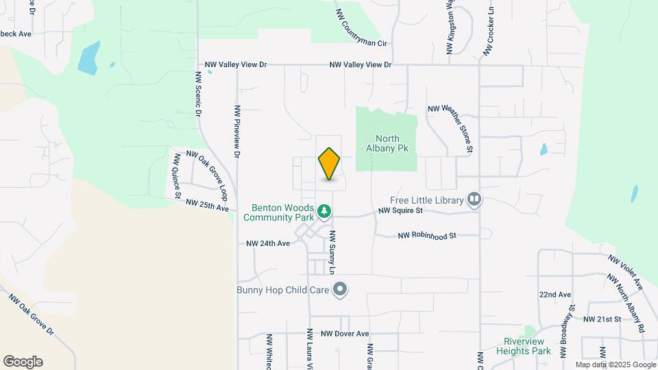 2939 NW White Oak Ave Map and Location Details