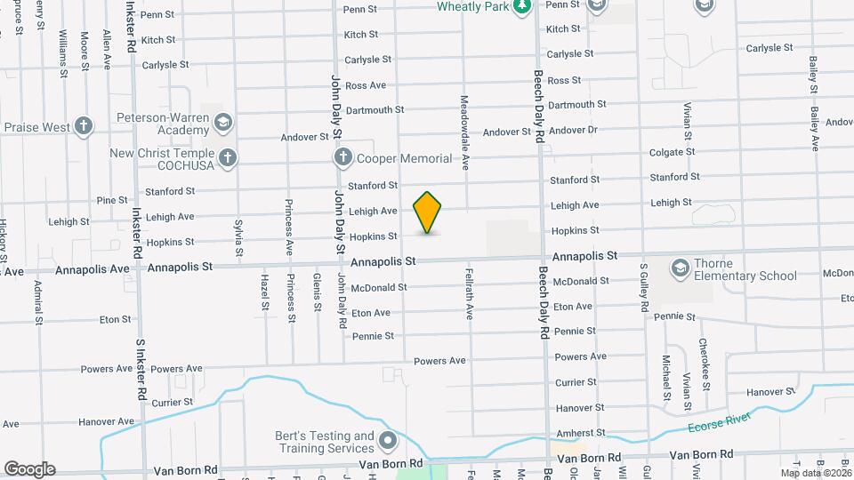 26225 Hopkins St Map and Location Details