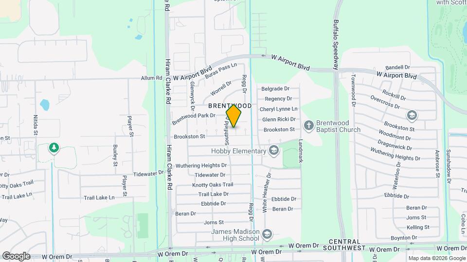 4142 Brookston St Mapa y Detalles de la Ubicación