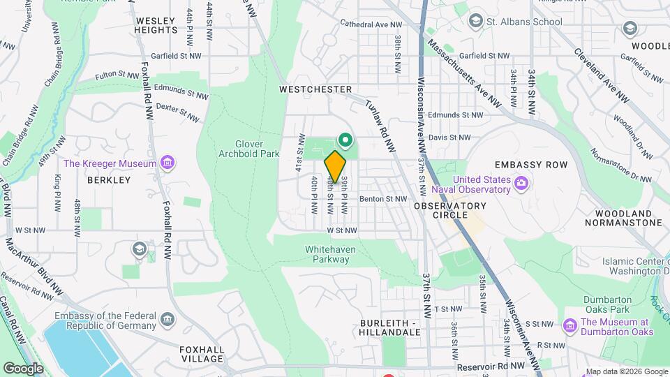 2315 40th St NW Map and Location Details