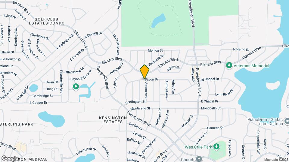 1860 Amero Ave Map and Location Details