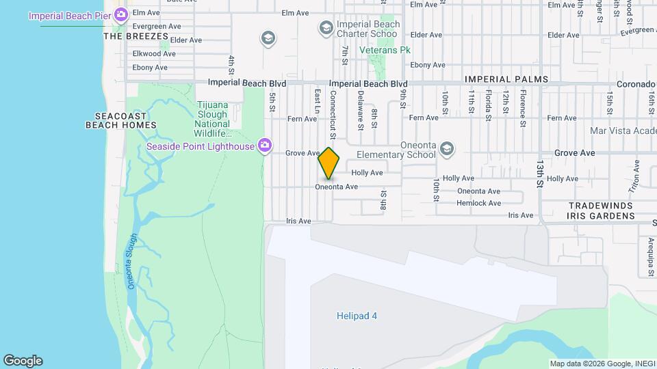 1390 Connecticut St Map and Location Details