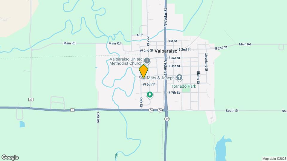 525 Oak Rd Map and Location Details