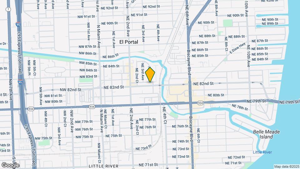 351 NE 82nd St Mapa y Detalles de la Ubicación