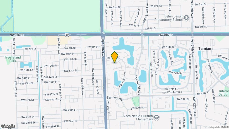 13566 SW 11th Ln Map and Location Details