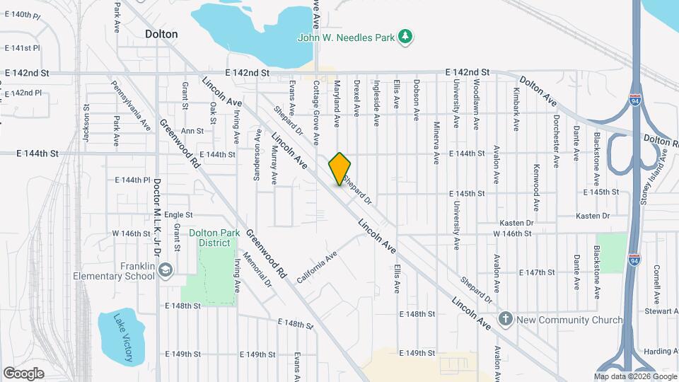 14475 Lincoln Ave Mapa y Detalles de la Ubicación