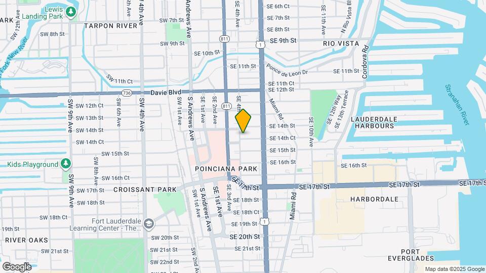 401 SE 14th Ct Map and Location Details