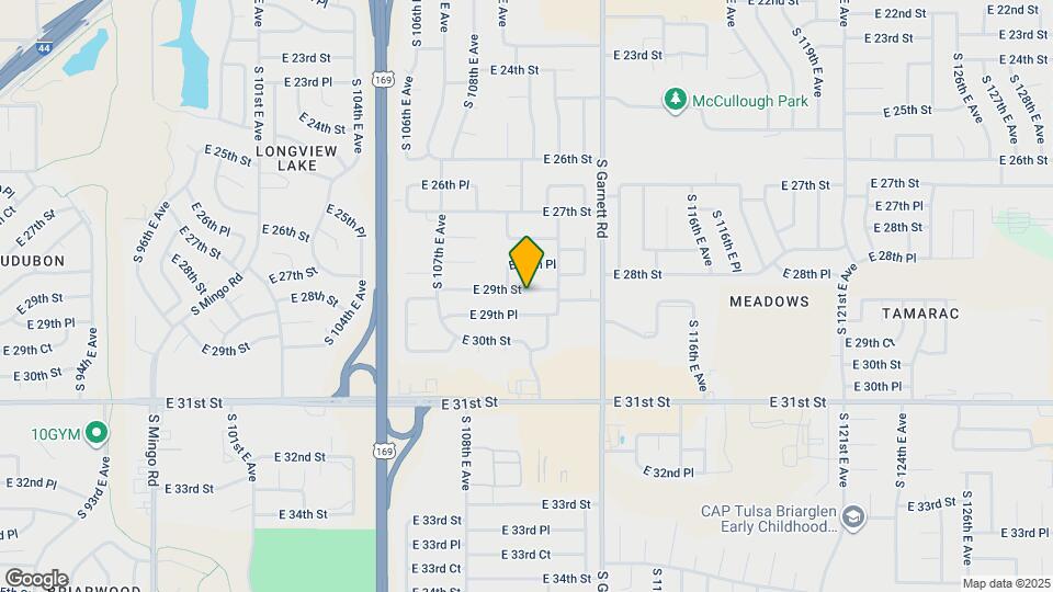 10918 E 29th St Map and Location Details