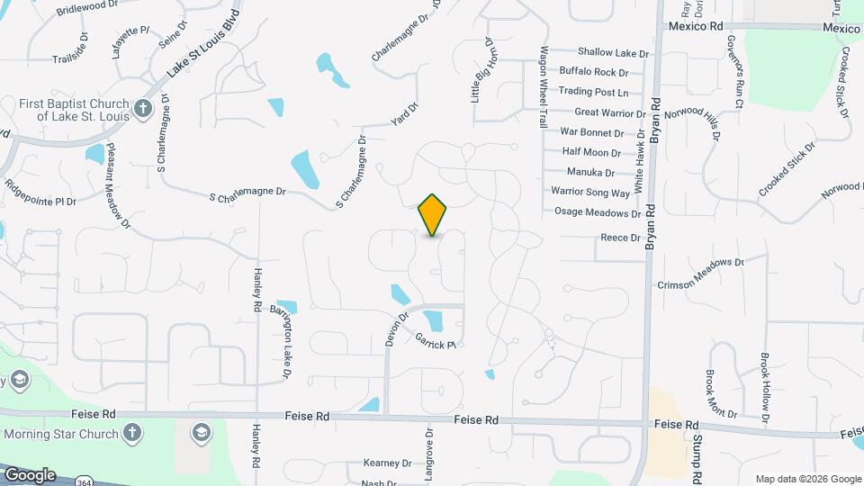 944 Hampshire Heath Dr Map and Location Details