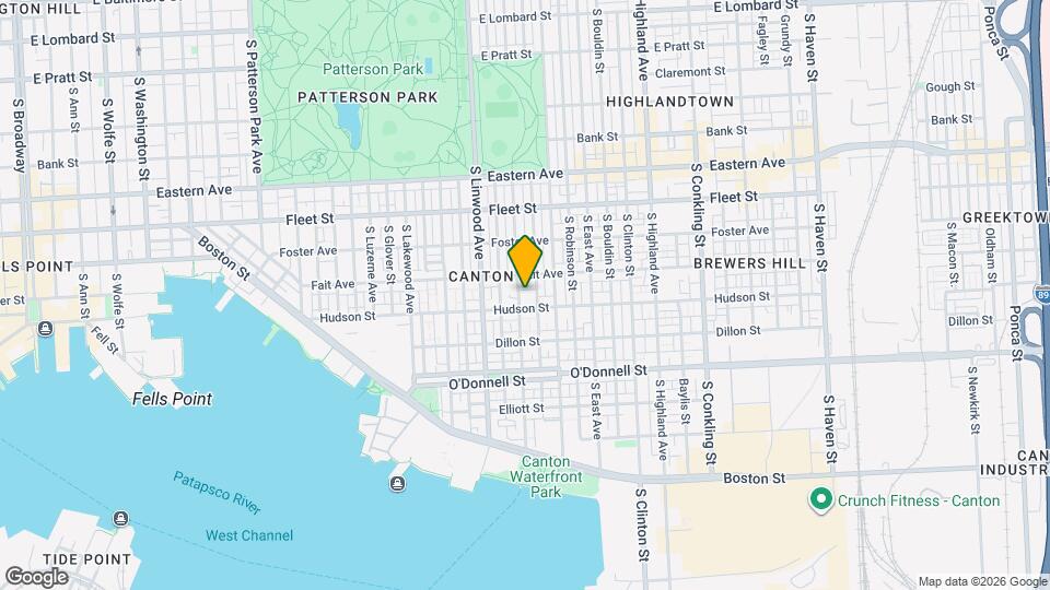 813 S Potomac St Map and Location Details