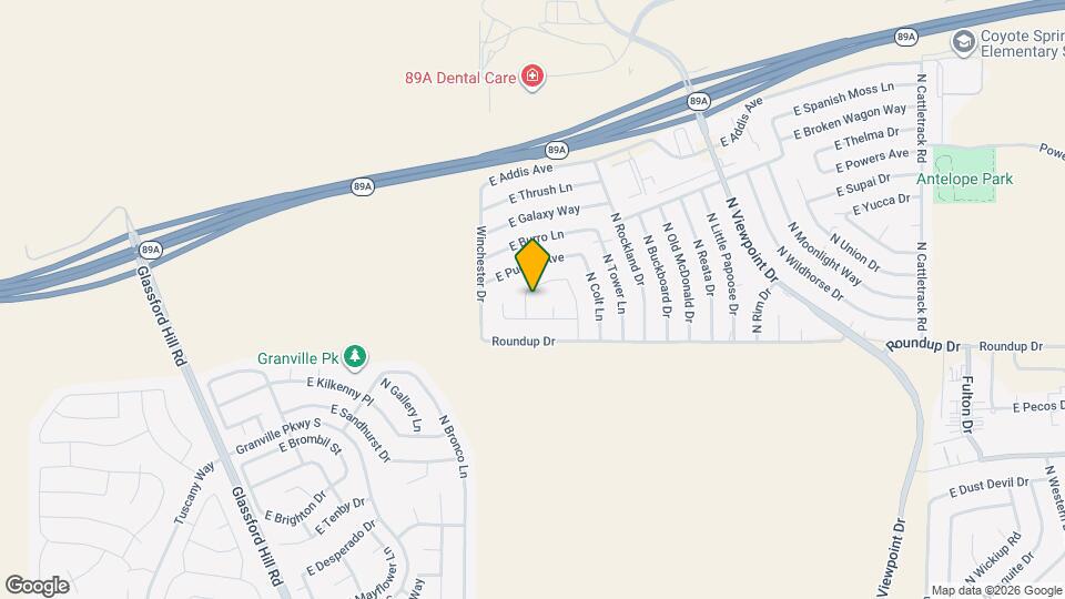 7105 E Dodge Cir Map and Location Details