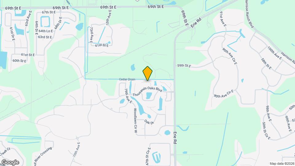 8035 56th Ct E Map and Location Details