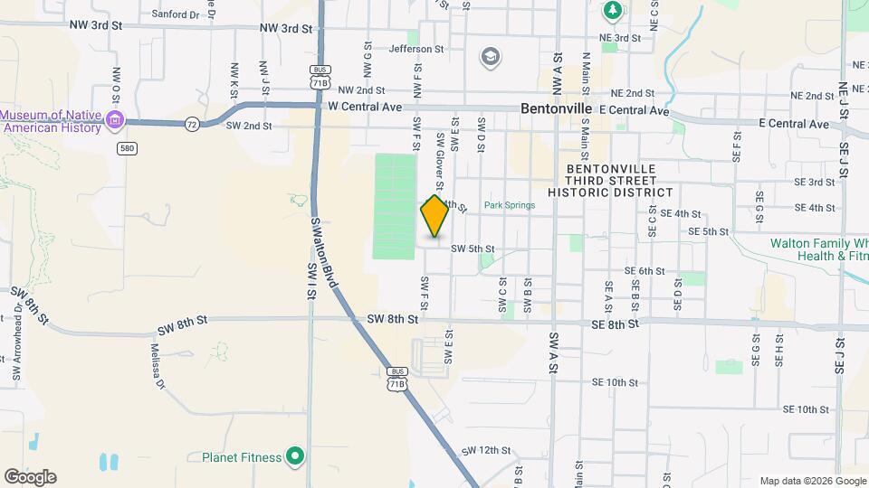 608 SW 5th St Map and Location Details