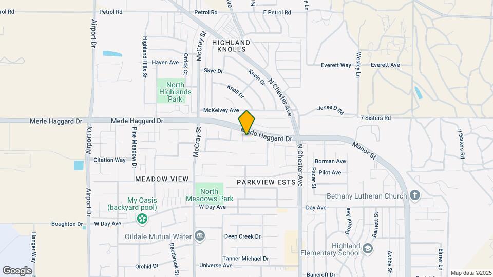 3708 Rock Meadow Ct Map and Location Details