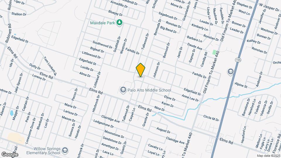 1803 Anna Lee Dr Map and Location Details