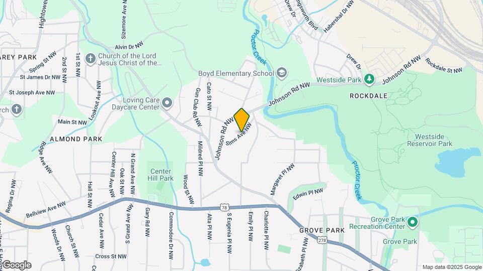 9 Sims Ave NW Map and Location Details