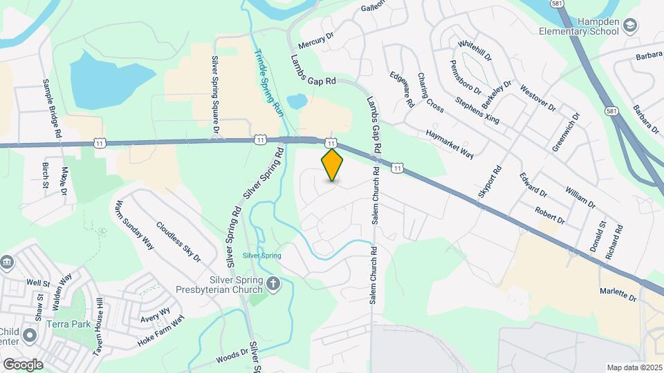6455 Creekbend Dr Mapa y Detalles de la Ubicación
