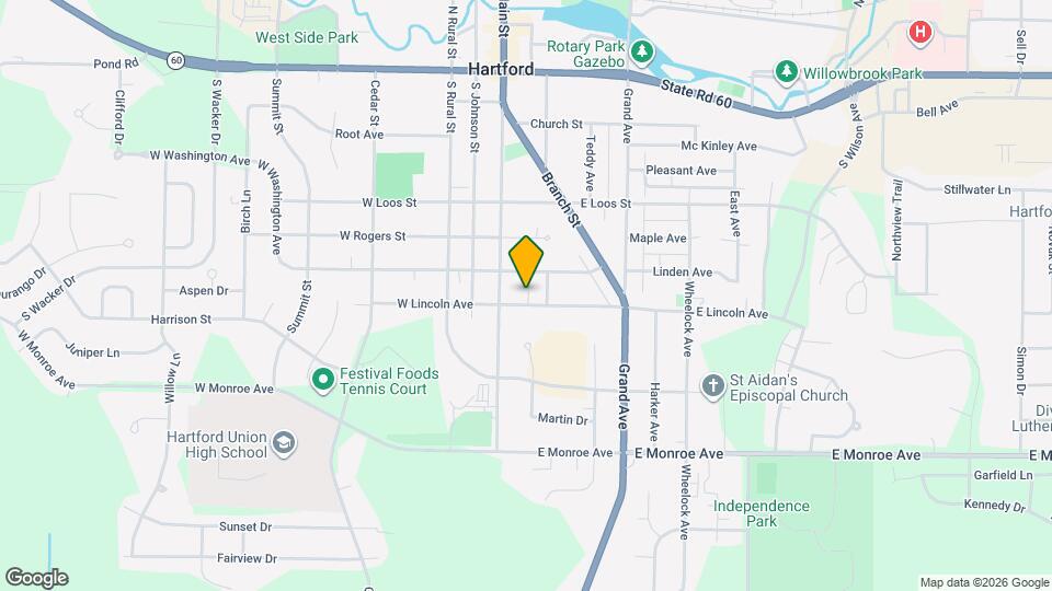 42 E Lincoln Ave, Unit 42A E Lincoln Map and Location Details