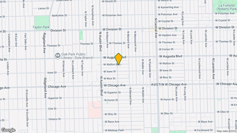 919 N Mayfield Ave Map and Location Details