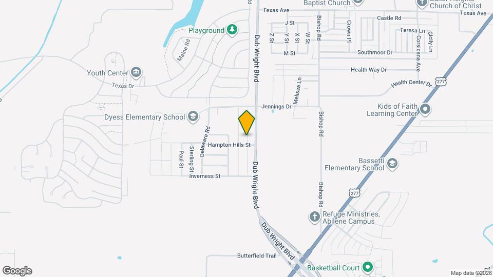 2916 Glennster St Map and Location Details