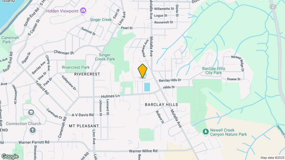 445 Mountain View St Map and Location Details